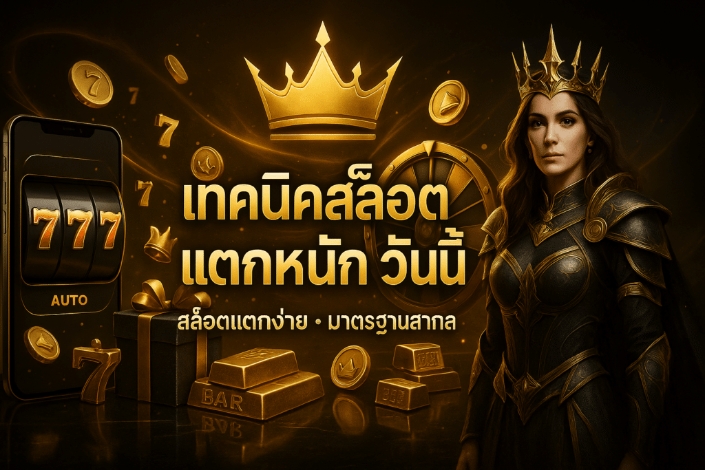 เทคนิคสล็อต แตกหนัก วันนี้