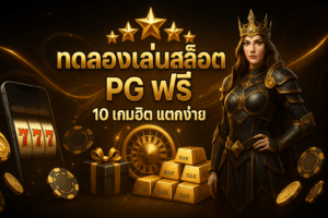 ทดลองเล่นสล็อต pg ฟรี