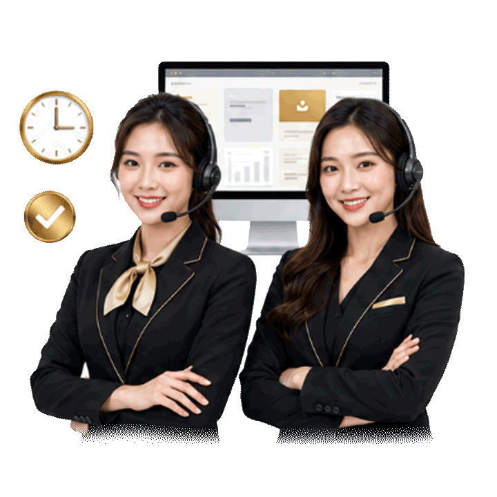 ทีมงาน Call Center มืออาชีพ