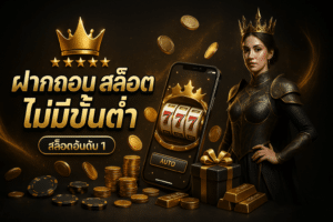 ฝากถอน สล็อต ไม่มีขั้นต่ำ