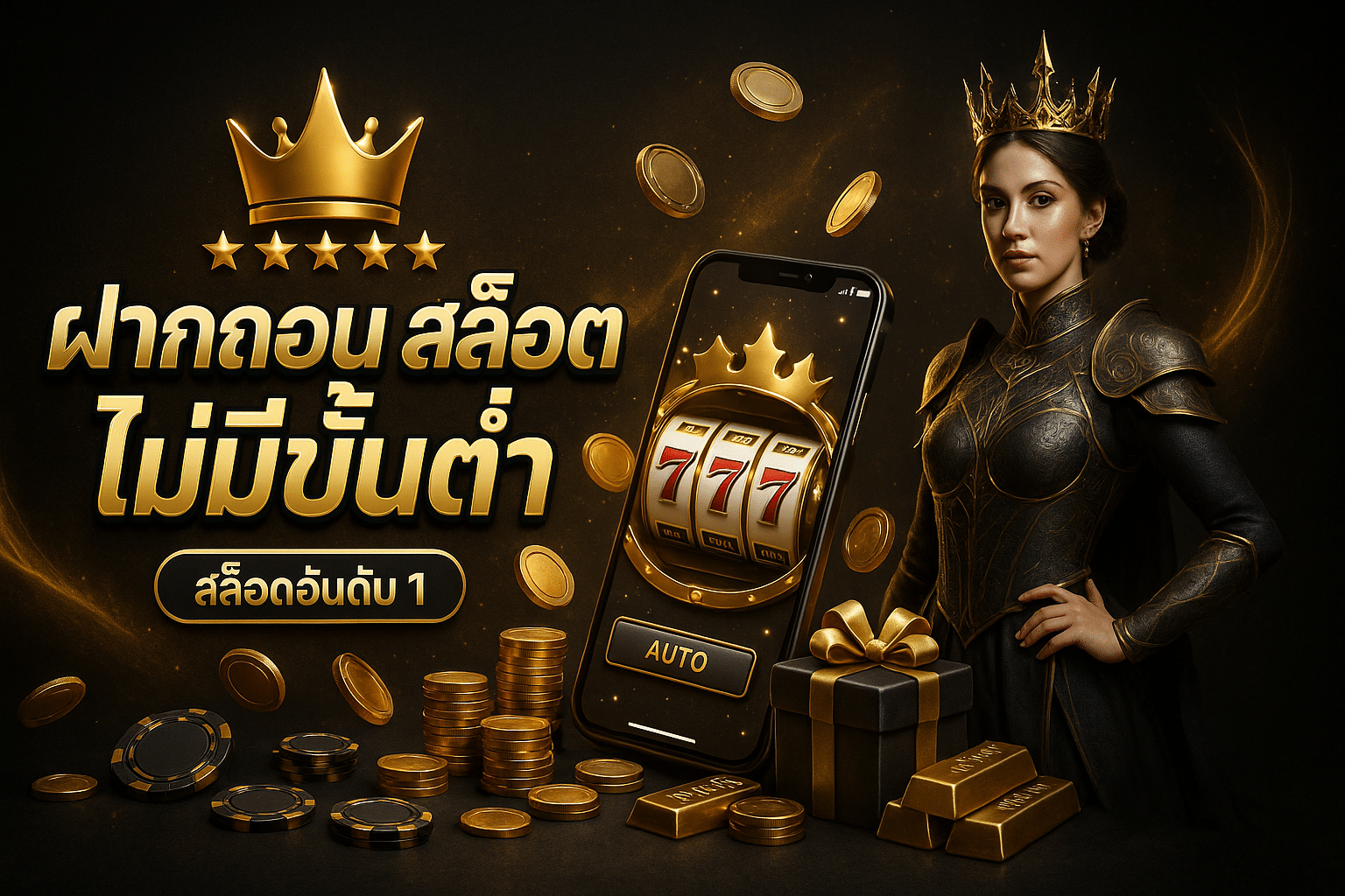 ฝากถอน สล็อต ไม่มีขั้นต่ำ